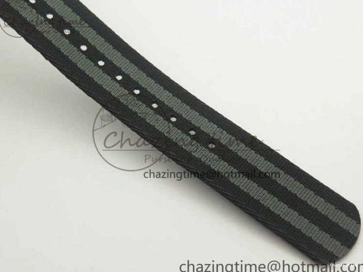 0107 2018 Seamaster Diver 300M VSF Best Edition Black Ceramic Dial on Black Gray Nato Strap A Unique 8057